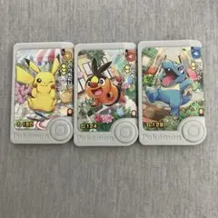 ポケモンフレンダベストタッグ3弾パラレルアート　ピカチュウ　ポカブ　ワニノコ