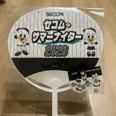 千葉ロッテマリーンズ セコムサマーナイター 2026 うちわ　ステッカー　シール