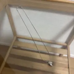シルバー ハート型ペンダント ネックレス