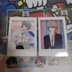 エヴァンゲリオン ぱしゃこれ 渚カヲル カード 2枚セット