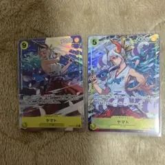 ワンピースカード　ヤマト　OP04-112 EB03-057 パラレル　2枚