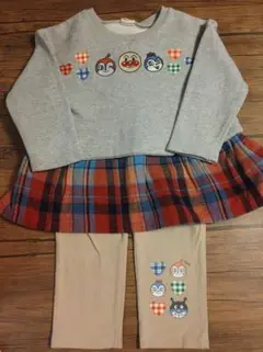 アンパンマンキッズコレクション　トレーナー&パンツ　サイズ100