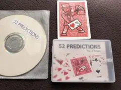 52 PREDICTIONS by J.C Magic 手品 DVD付き