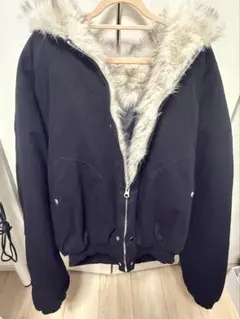 ファーブルゾン アウター amoodブラック