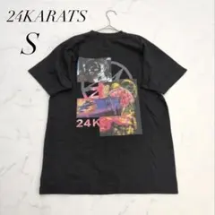 トゥエンティーフォーカラッツ/Tシャツ/半袖/クルーネック/バックプリント