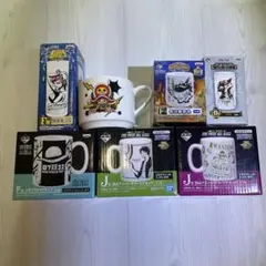 【未使用】一番くじ ワンピース マグカップ グラスまとめ売りセット
