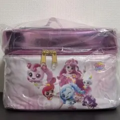 シークレット キャッチ ティニピンポケット付きバニティポーチ