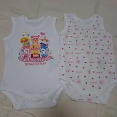 アンパンマン ベビー肌着 2枚セット
