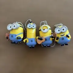 ミニオン キーホルダー 4体セット
