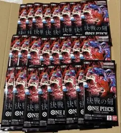 ONE PIECEカードゲーム 決戦の刻 未開封24パック 未サーチ品 - メルカリ