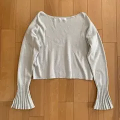 one after another NICE CLAUP 長袖ニットM