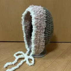 ハンドメイド ボンネット かぎ針編み