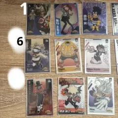 僕のヒーローアカデミアクリアカード1、5、6、コレクターカード8(32枚)