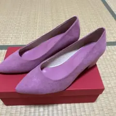 オリエンタルトラフィック　紫パンプス40 新品未使用