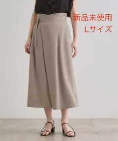 grove✧グローブ　ラップ風タックスカートのサムネイル
