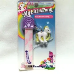 激レア　白　My Little Pony ストラップ　マイリトルポニー　レトロ