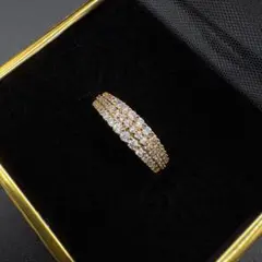 ゴールドリング　整理品　遺品整理　ジュエリー　ヴィンテージ　アンティーク　レトロ