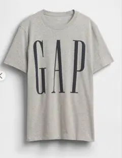 ラスト1枚！完売サイズ 【L】✳︎GAPデカロゴ Tシャツ ヘザーグレー①のサムネイル