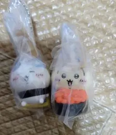 ちいかわ寿司 フィギュアキーホルダー ハチワレ うさぎ セット