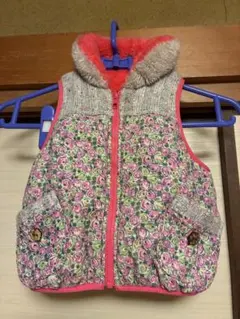 ラグマート　ベスト　秋冬　90センチ　リバーシブル　保育園