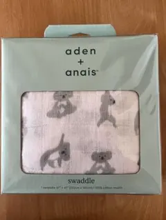 aden + anais コアラ柄　おくるみ