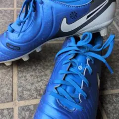 Nike Tiempo NIKEティエンポ 青 スパイク　25.5センチ