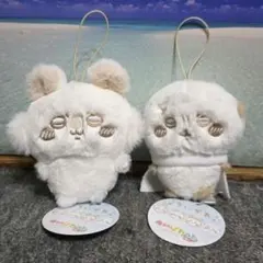 ちいかわ ぬいぱれっと～ミルクいろ～ マスコット モモンガ 古本屋 2体セット