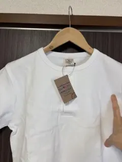 AVIREX U.S.A. ヘンリーネック Tシャツ ホワイトタグ付き新品