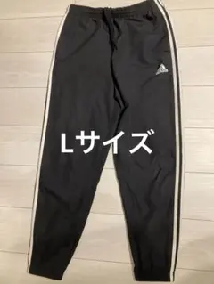 アディダス　adidas トラックパンツ Lサイズ　サイドラインパンツ