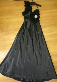 Vanessa Heart　ロングワンショルダーフォーマルドレスコルセットタイプ