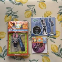 ズートピア　くじ　ジュディ　ニック　キーホルダー　アクリルスタンド