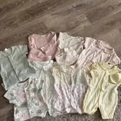 ロンパース・カバーオールセット 女の子70