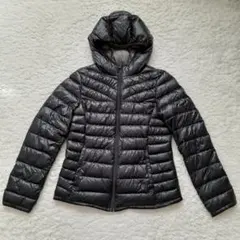 old uniqlo ダウンジャケット y2k 光沢 L ウルトラライト 黒