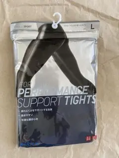 ユニクロ　エアリズム　パフォーマンスサポートタイツ メンズ　Ｌ
