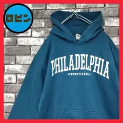 フィラデルフィア アーチ ビッグロゴ パーカー フーディー オールドデザイン