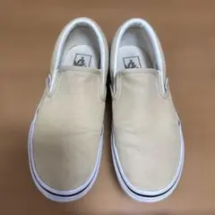 VANS ベージュ スリッポン