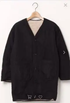 [merlot]リバーシブルボアジャンバーのサムネイル