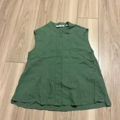 ユニクロ×COMPTOIR DES COTONNIERS リネンブレンドブラウス