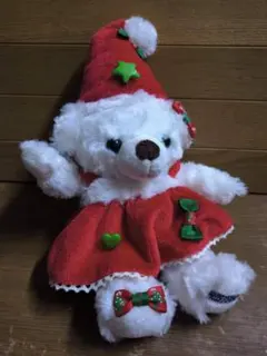 ハウステンボス限定 クリスマス テディベア ぬいぐるみ [全高28cm]のサムネイル