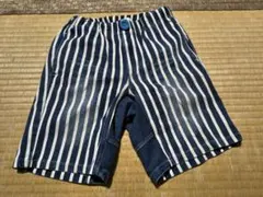 ネイビー・ホワイト　ストライプ　 半ズボン