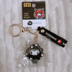 サンリオミャクミャクなりきり立体キーホルダー ブラッククロミ【タグ付きの方です】