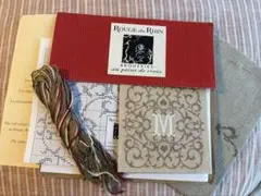 Rouge et Rêve アラベスク刺繍キット　刺しかけ