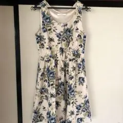 レトロガール　レディース　花柄ワンピース