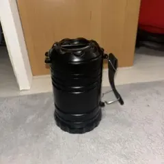 ブラック 2WAYランタン 懐中電灯