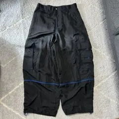 【a2o】パイピングバギーナイロンパンツ