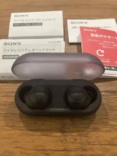 SONY ワイヤレスイヤホン WF-C500 ブラック