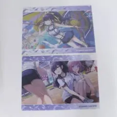 アニメキャラクタークリアファイル2枚セット