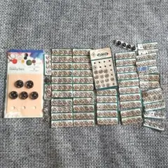 スナップボタン セット販売 黒・銀色 ゴンドラ