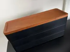 山崎実業(Yamazaki) トレー付き スリム アクセサリーケース 3段