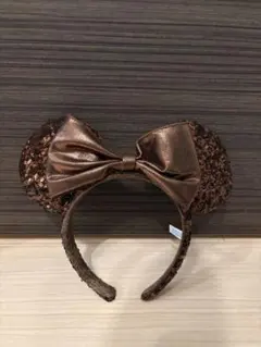 ディズニー　ミニー　カチューシャ　スパンコール